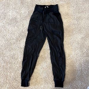 Sold out Lululemon dance studio joggers size 0